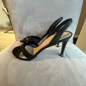 Elegant Black Slingback Heels